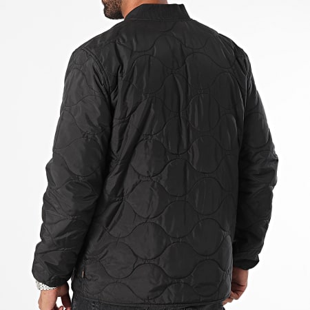 Only And Sons - Veste Zippée Art Quilt Noir