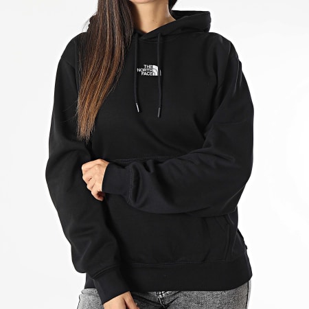 The North Face - Sweat Capuche Oversize Femme Essential A89EN Noir