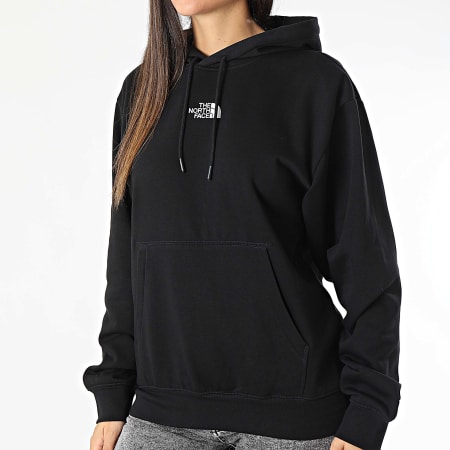 The North Face - Sweat Capuche Oversize Femme Essential A89EN Noir