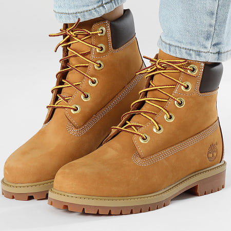 Boots Woman In Lace Waterproof 12909 Wheat