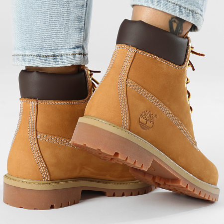 Timberland - Boots Femme 6 In Lace Waterproof 12909 Wheat ...