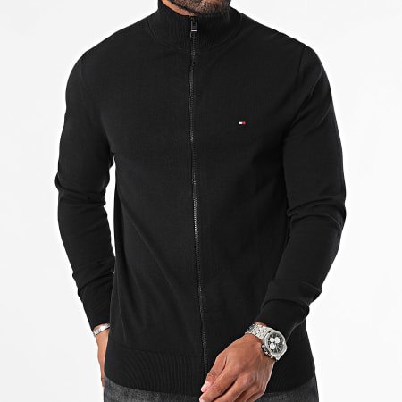 Tommy Hilfiger - Veste Zippée 1985 Zip Through 2747 Noir