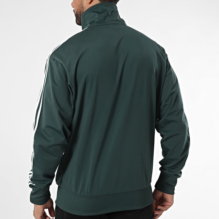 Adidas Originals - Veste Zippée A Bandes Bird IY9892 Vert Foncé