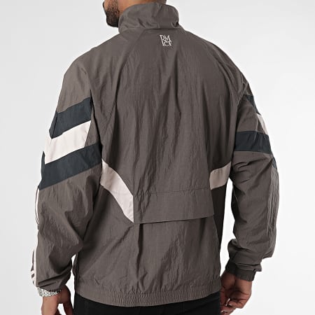 Adidas Originals - Veste Zippée Real Madrid JI9479 Gris Anthracite