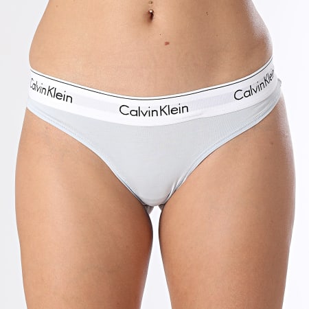 Calvin Klein - Perizoma donna F3786E Azzurro