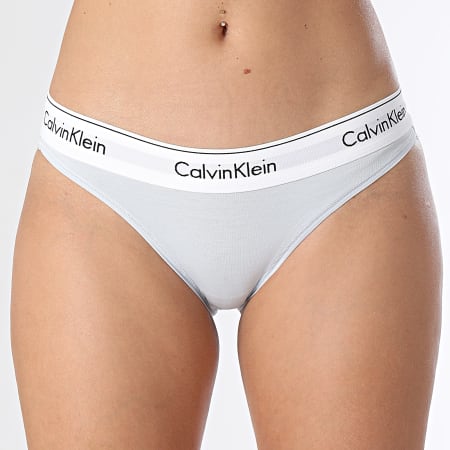 Calvin Klein - Braga de bikini para mujer F3787E Azul claro