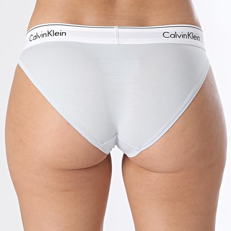 Calvin Klein - Braga de bikini para mujer F3787E Azul claro