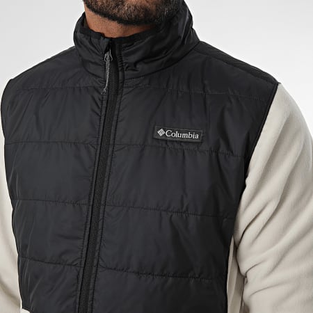 Columbia - Chaqueta polar Basin Butte 2101761 Negro Blanco