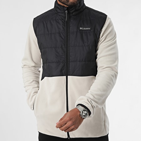 Columbia - Chaqueta polar Basin Butte 2101761 Negro Blanco