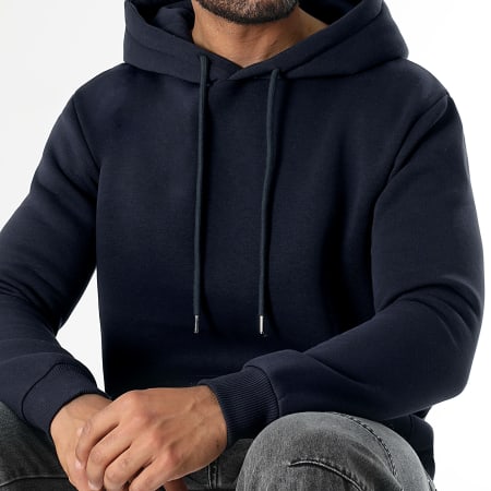 LBO - Sweat Capuche 3492 Bleu Marine