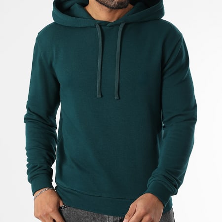 LBO - Sweat Capuche Classic 3507 Vert Bouteille