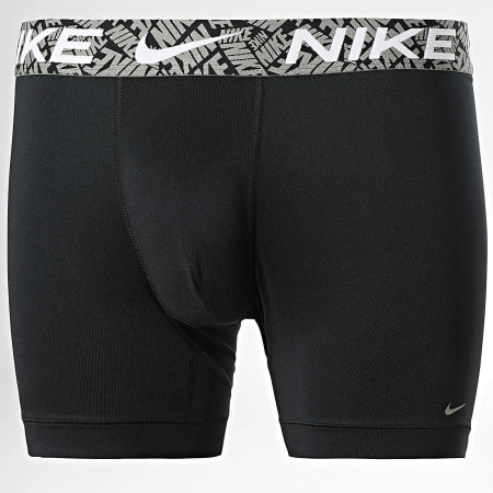 Nike - Dri-Fit Essential Micro Boxer Set van 3 KE1157 Zwart