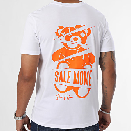 Sale Môme Paris - Maglietta Slice Edition White Orange Teddy