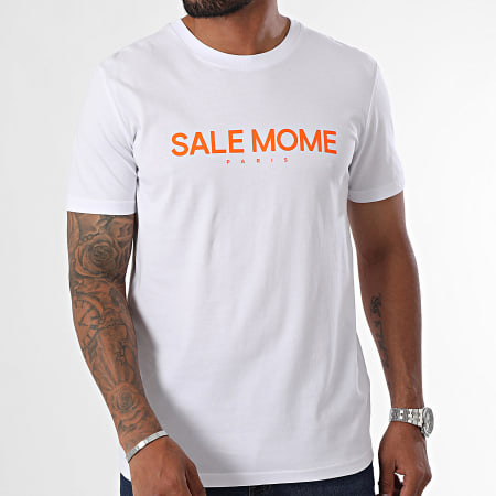 Sale Môme Paris - Maglietta Slice Edition White Orange Teddy