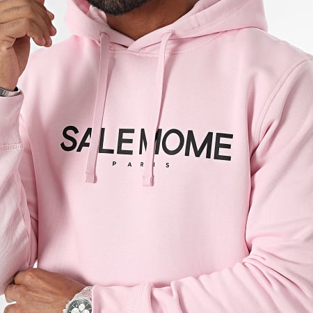 Sale Môme Paris - Slice Editie Konijn Hoodie Roze Zwart