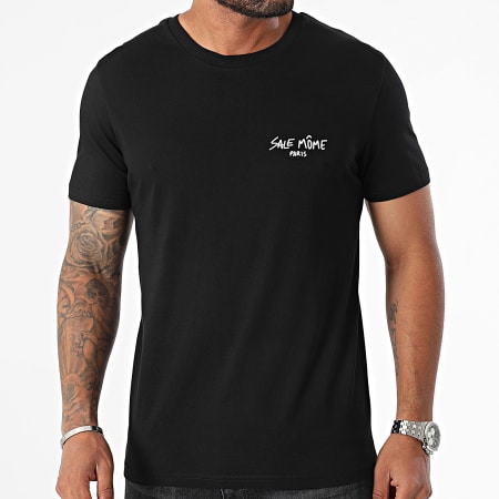 Sale Môme Paris - Camiseta Script Negra