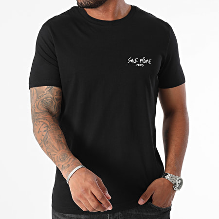 Sale Môme Paris - Camiseta Script Negra