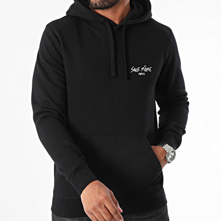 Sale Môme Paris - Sudadera con capucha Script negra