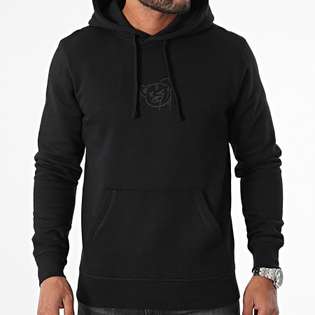 Sale Môme Paris - Dripping Graffiti Teddy Hoodie Zwart