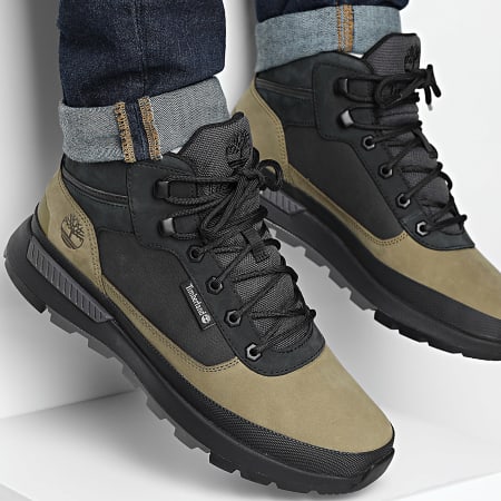 Timberland Field Trekker A6DPS Zapatillas de cana alta en nobuk verde oliva Ryses