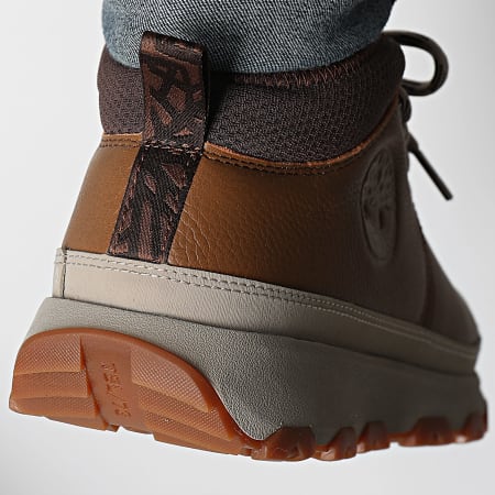 Timberland - Sneaker Winsor Trail Mid Lace A41X7 Rust Full Grain