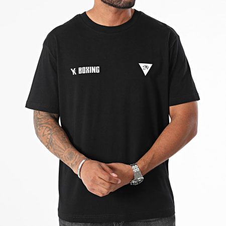 Yoann Kongolo (YK) - Tee Shirt Oversize Large GSM Noir