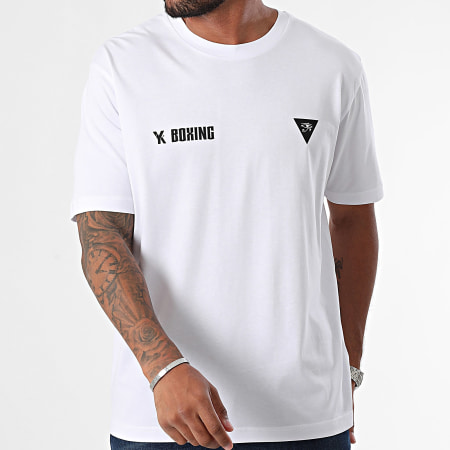 Yoann Kongolo (YK) - Oversize Tee Shirt Large GSM Blanco