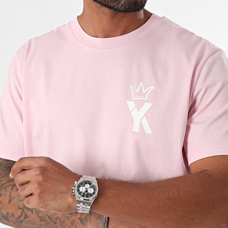 Yoann Kongolo (YK) - Kill Me Or Make Me King Oversize T-shirt Large Roze