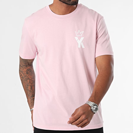 Yoann Kongolo (YK) - Kill Me Or Make Me King Oversize T-shirt Large Roze