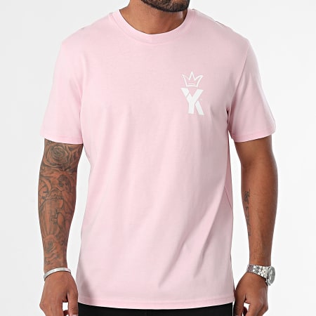 Yoann Kongolo (YK) - Kill Me Or Make Me King Oversize T-shirt Large Roze