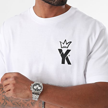 Yoann Kongolo (YK) - Kill Me Or Make Me King Oversize T-shirt Large Wit