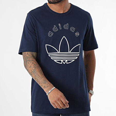 Adidas Originals - GRFX Tee Shirt IX9598 marineblauw