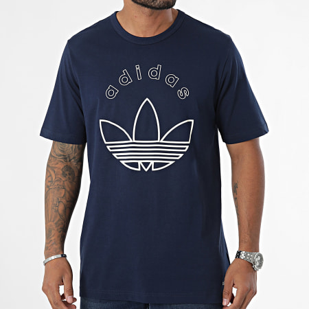 Adidas Originals - GRFX Tee Shirt IX9598 marineblauw