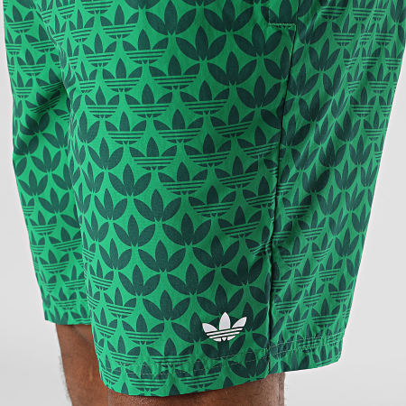 Adidas Originals - Monograma Pantalones cortos de baño IV8306 Verde