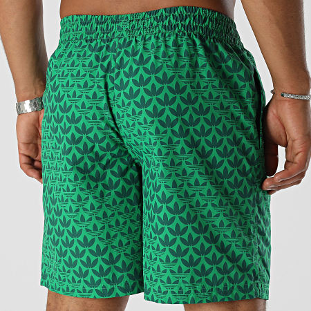 Adidas Originals - Pantaloncini da bagno Monogram IV8306 Verde