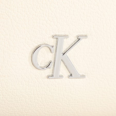 Calvin Klein - Bolso de mujer Minimal Monogram Camera 2719 Beige