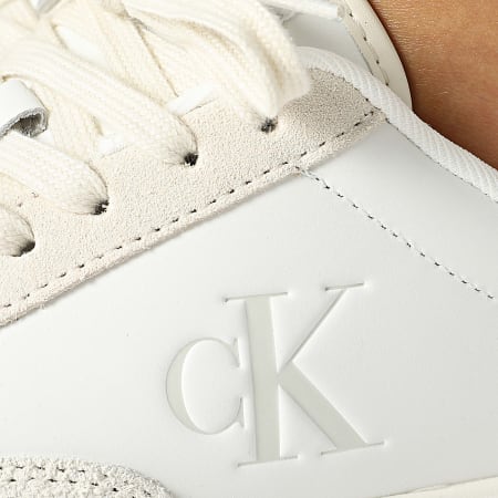 Calvin Klein - Baskets Femme Classic Cupsole Low 1611 Bright White Black