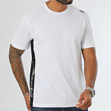 EA7 Emporio Armani - Camiseta 6DPT04-PJVPZ Blanca