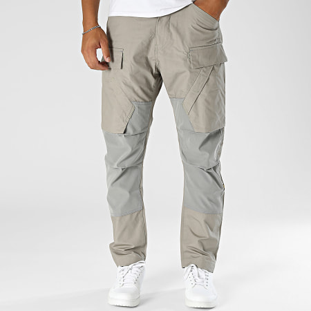 G-Star - Pantalon Cargo Regular 3D Tapered 3.0 D25185-C973 Gris