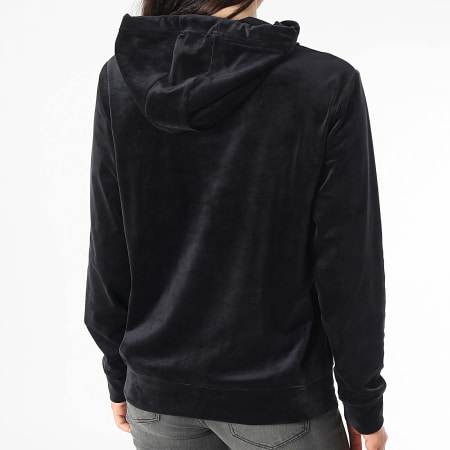 Felpa Con Cappuccio GUESS Donna - Logo Black, Comoda E Alla Moda - Foto 6