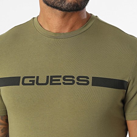 Guess - Maglietta U4BM01-K6YW1 Verde Khaki