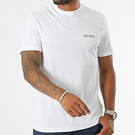 Guess - Tee Shirt U4BM03-KCAM1 Blanc