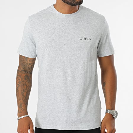 Guess - T-shirts U4BM03-KCAM1 Heide Grijs