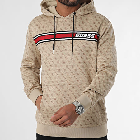 Guess - Hoodie Z4BQ30-FL04Q Beige