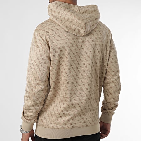 Guess - Sudadera con capucha Z4BQ30-FL04Q Beige