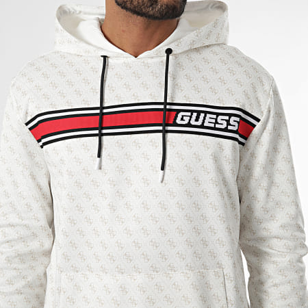 Guess - Sudadera con capucha Z4BQ30-FL04Q Beige claro