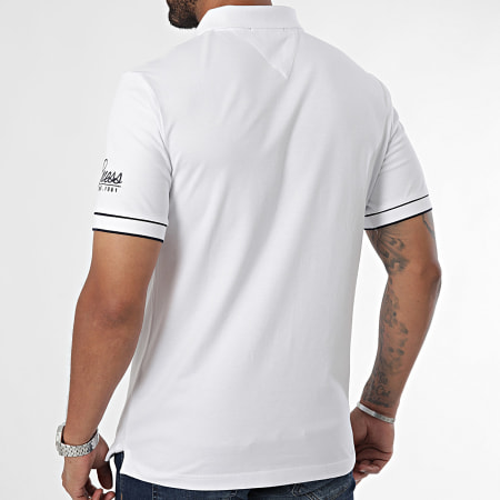 Guess - Polo Manga Corta M4BP60-K7O64 Blanco