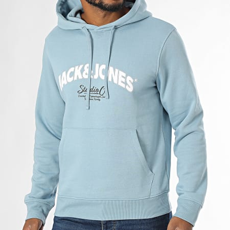 Jack And Jones - Sudadera con capucha Bronx Azul claro