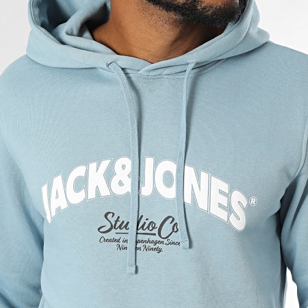 Jack And Jones - Sudadera con capucha Bronx Azul claro