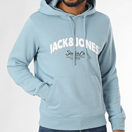 Jack And Jones - Sudadera con capucha Bronx Azul claro